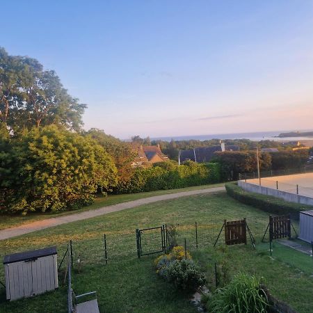 Guidel-Plages Studio Lumineux Balcon Vue Mer & Piscine Exterior foto